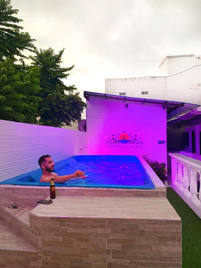 Comunidad Calle 13 Hotel Boutique ซันตามาร์ตา ภายนอก รูปภาพ